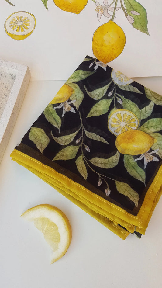 Pañuelo mediano Limones