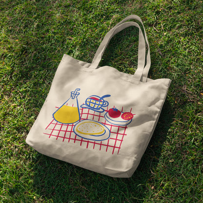 Totebag pan con tomate