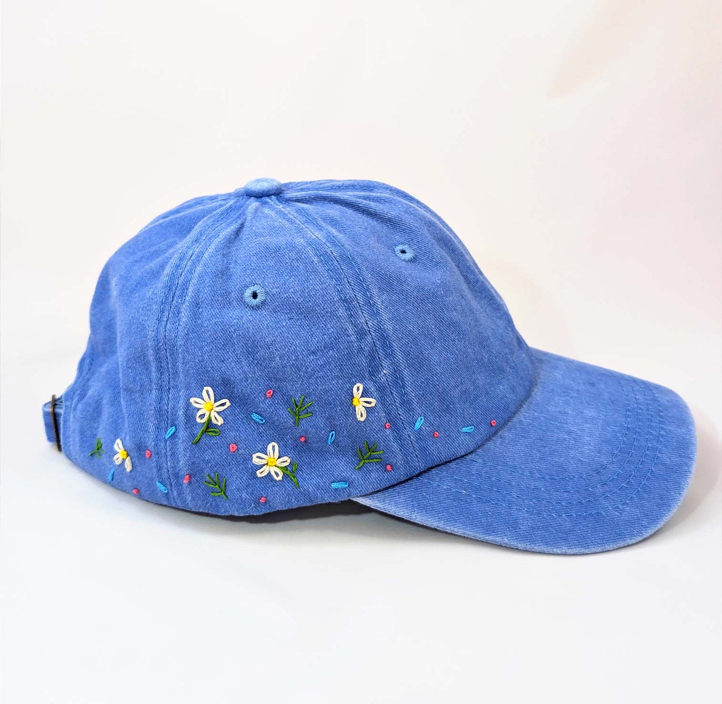 Gorras bordadas margaritas