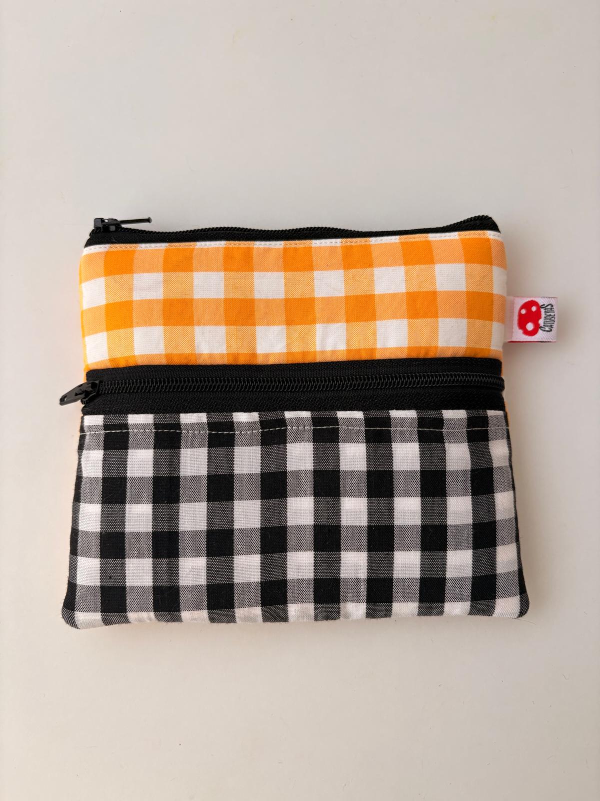 Vichy naranja - Doble monedero