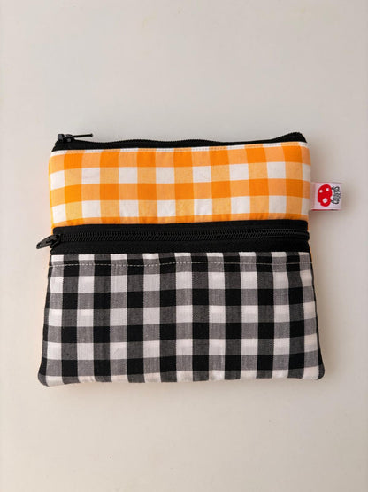 Vichy naranja - Doble monedero