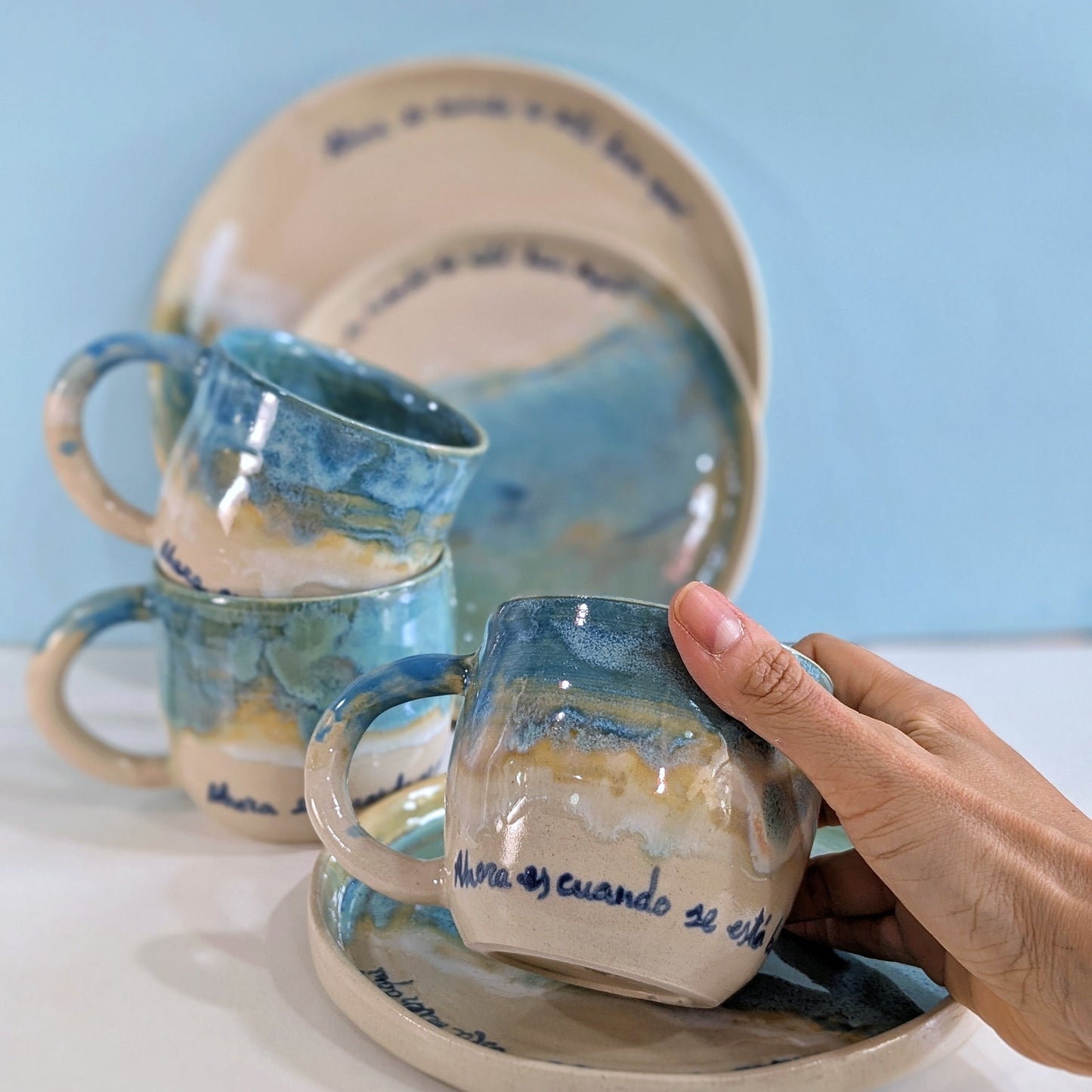Taza Mar Ahora es cuando se está bien aquí