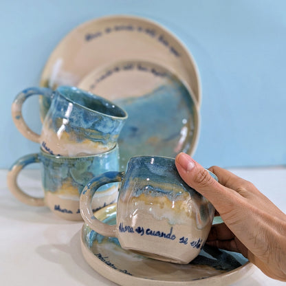 Taza Mar Ahora es cuando se está bien aquí