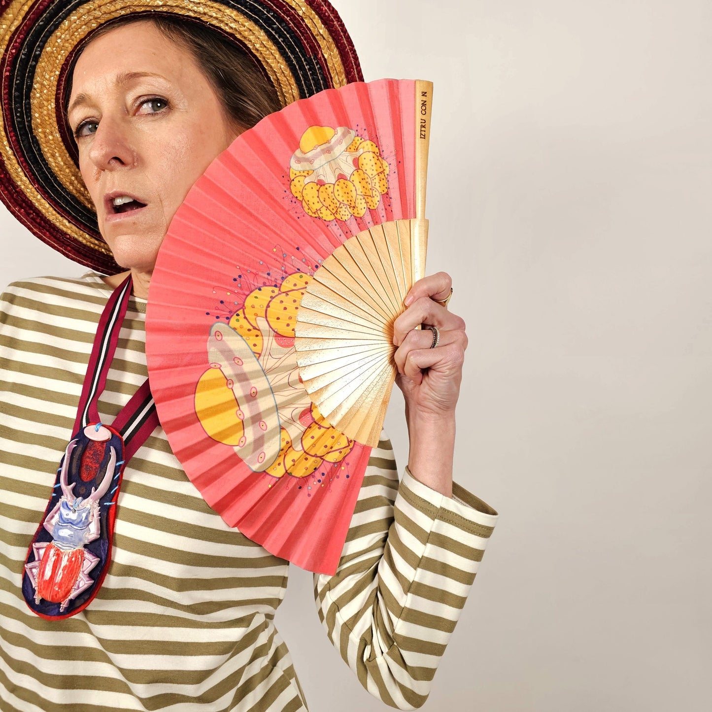 Abanico Medusa huevo frito