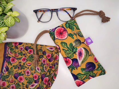 Funda de gafas de higos