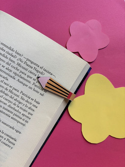 Marcapáginas magnético lapíz