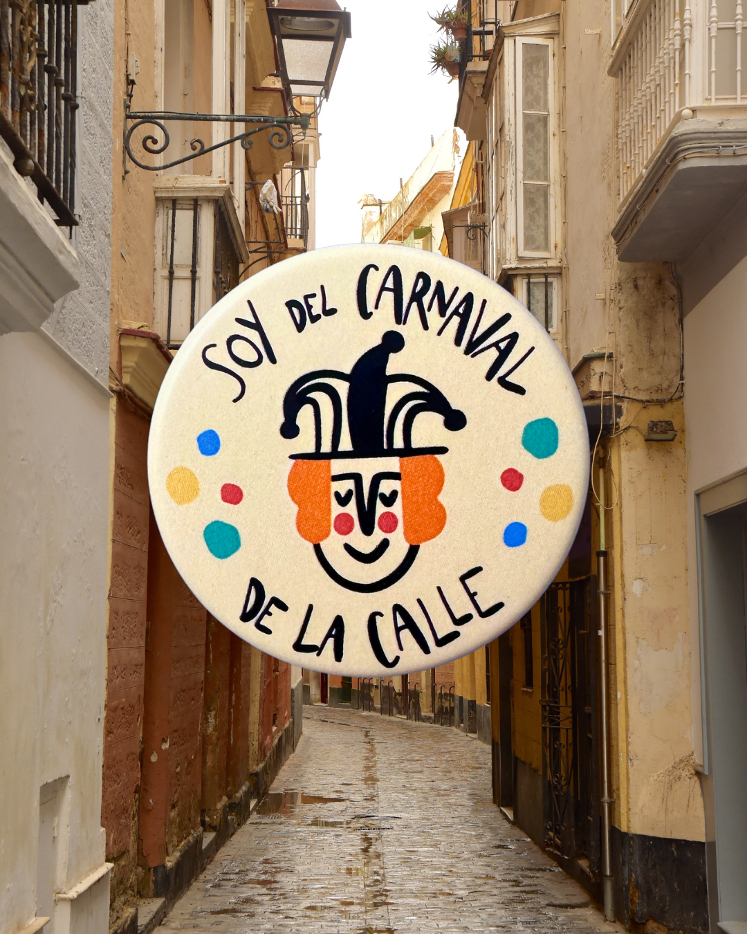 Chapa Soy del Carnaval de la calle