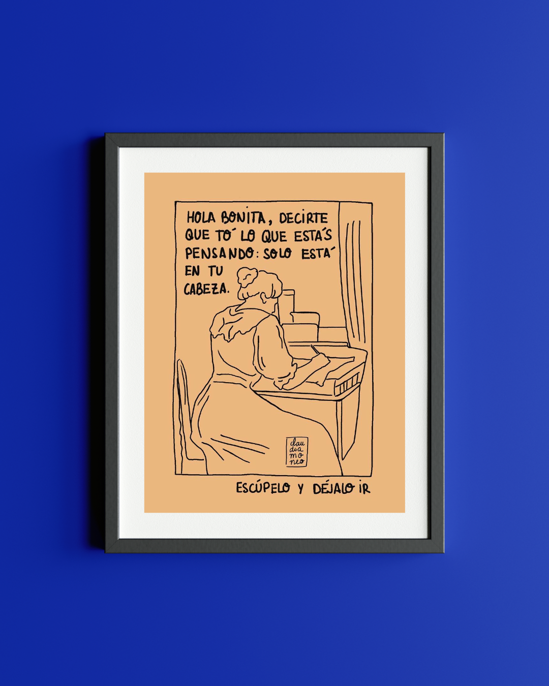 Art Print What you are thinking