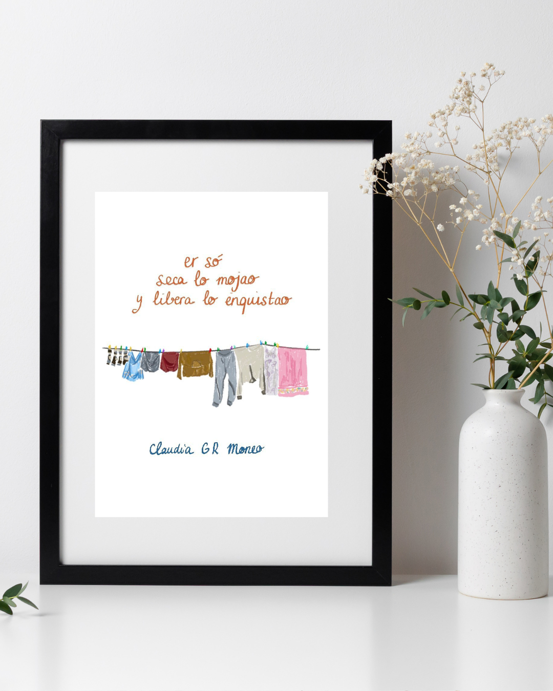 Clothesline sheet
