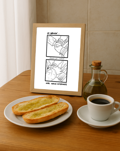 Lámina La bondá nos hace eternas