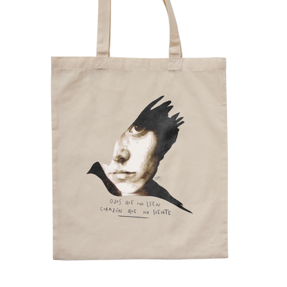 Totebags Ojos que no leen X JUDIT MIAU