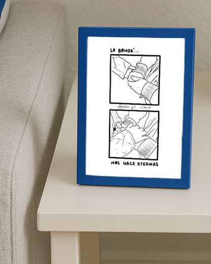 Lámina La bondá nos hace eternas