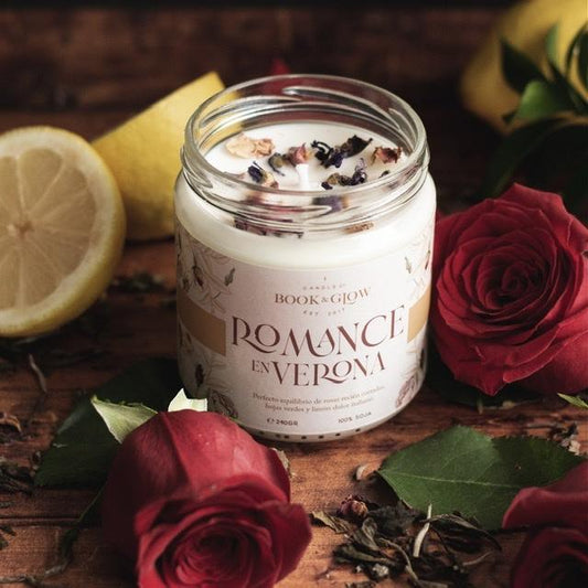 Vela artesana Romance en Verona