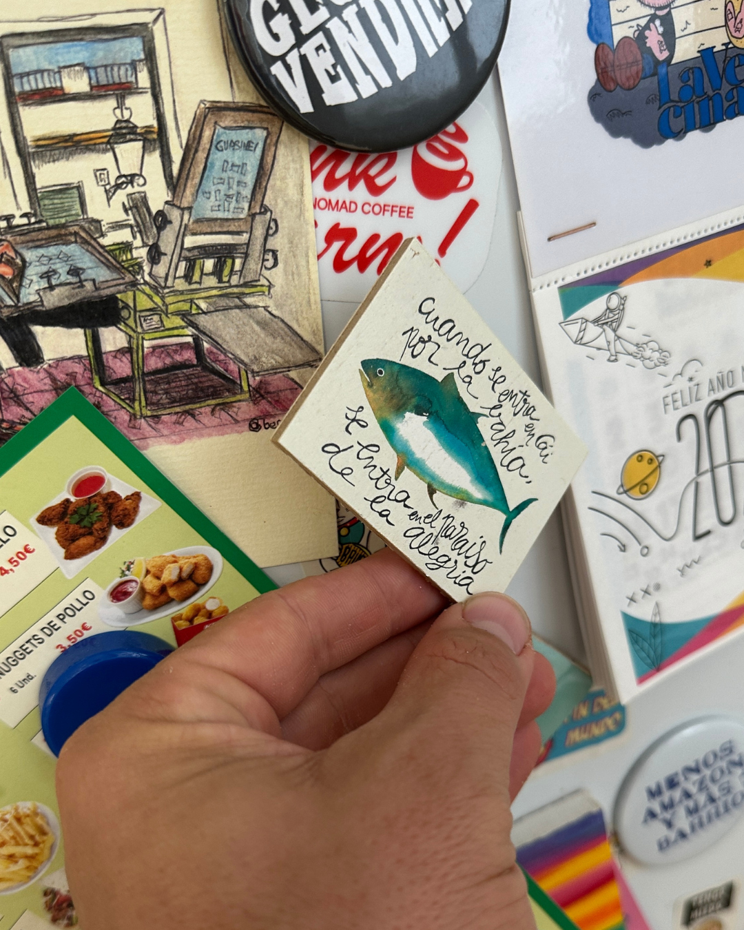 IMÁN Atún Cuando se entra en Cai por la bahía, se entra en el paraíso de la alegría