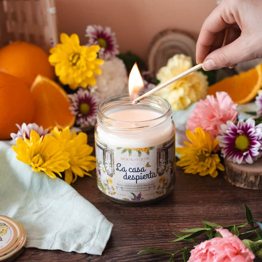 Vela artesana La casa despierta
