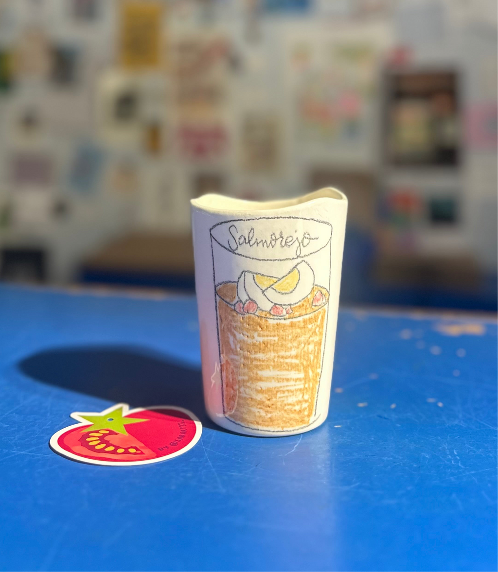 Vaso de SALMOREJO