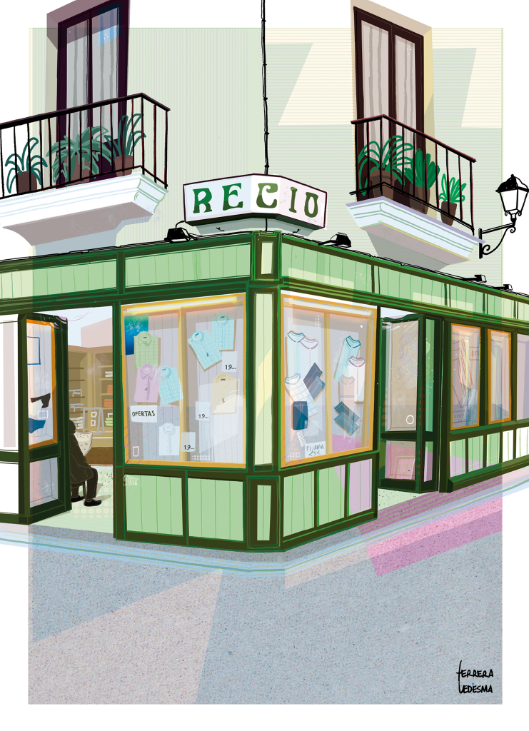 Lámina Confecciones Recio Cádiz