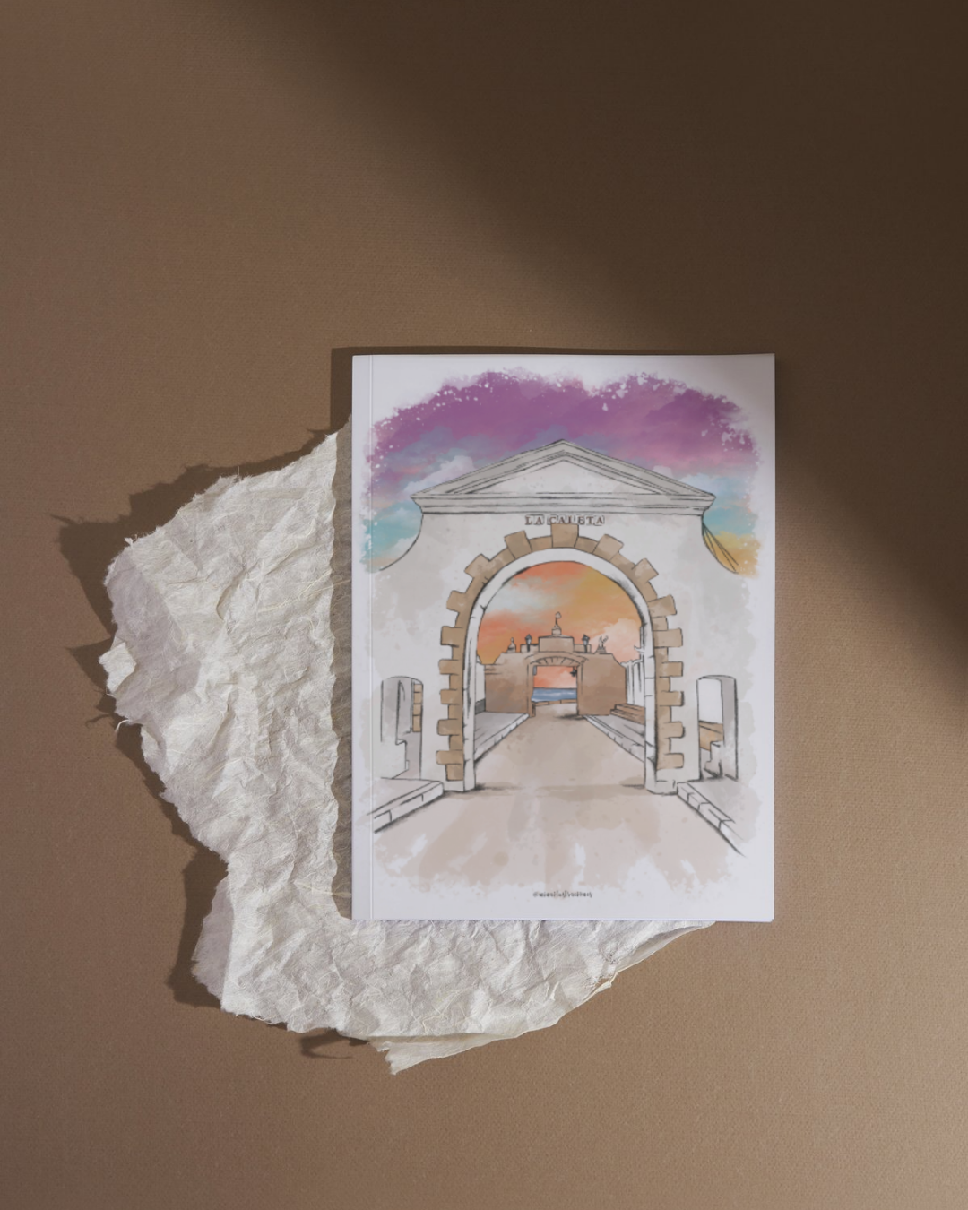 Lámina La Caleta - puerta