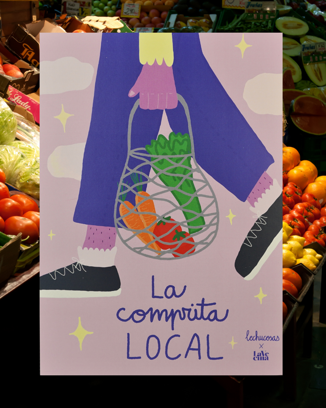 Lámina La Comprita Local Lechucosas x La Vecina