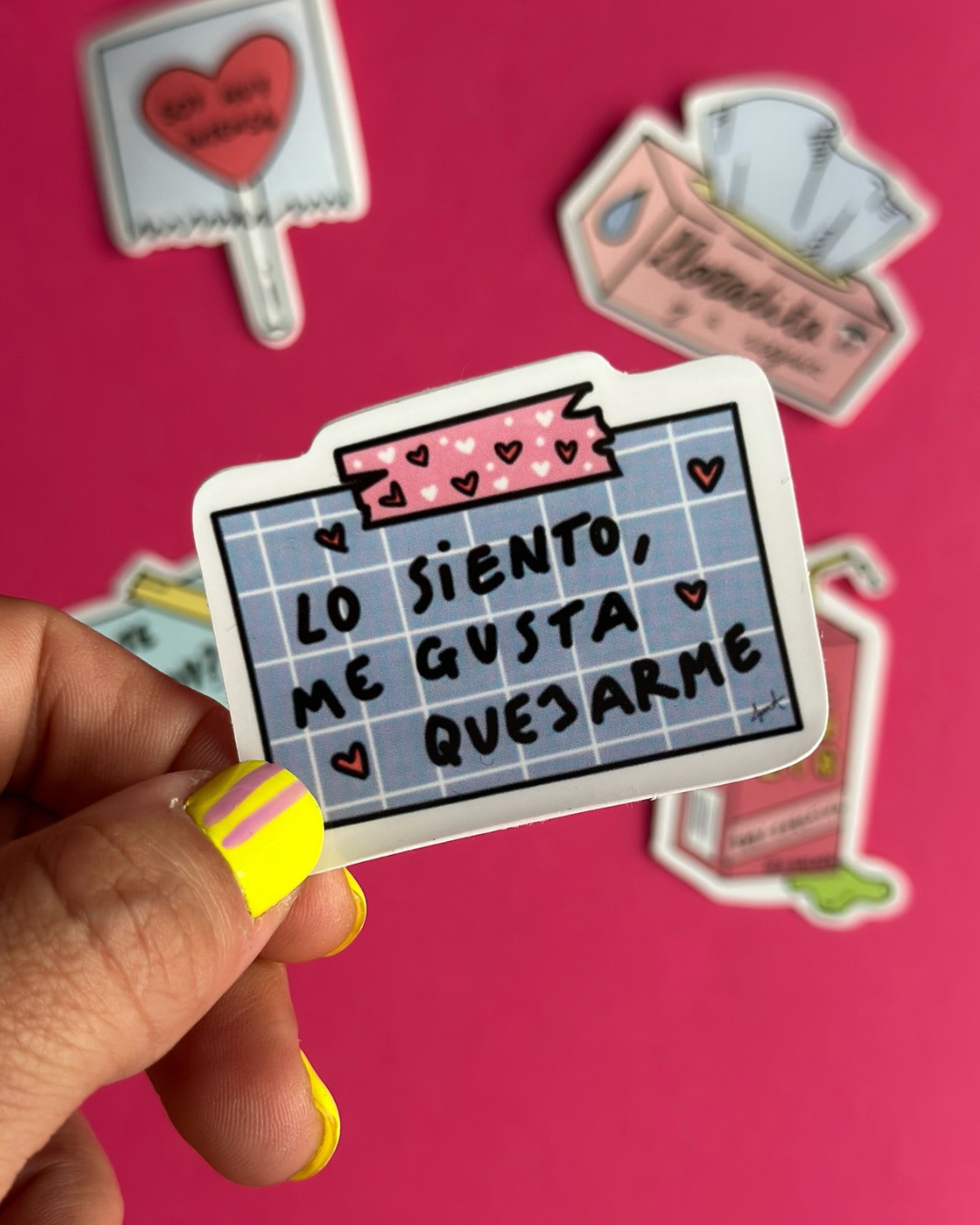 Pegatina Lo siento, me gusta quejarme - Sorry not sorry