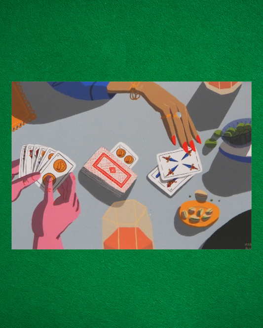 Card game print