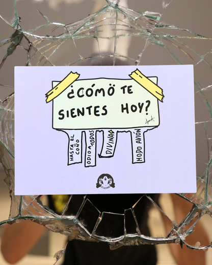 Art Print How do you feel today - Sorry not sorry