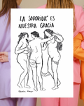 Lámina La sororidá es nuestra gracia