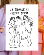 Lámina La sororidá es nuestra gracia