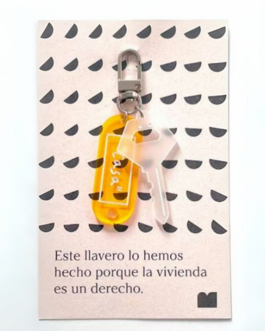 Llaveros por la vivienda "CASA"