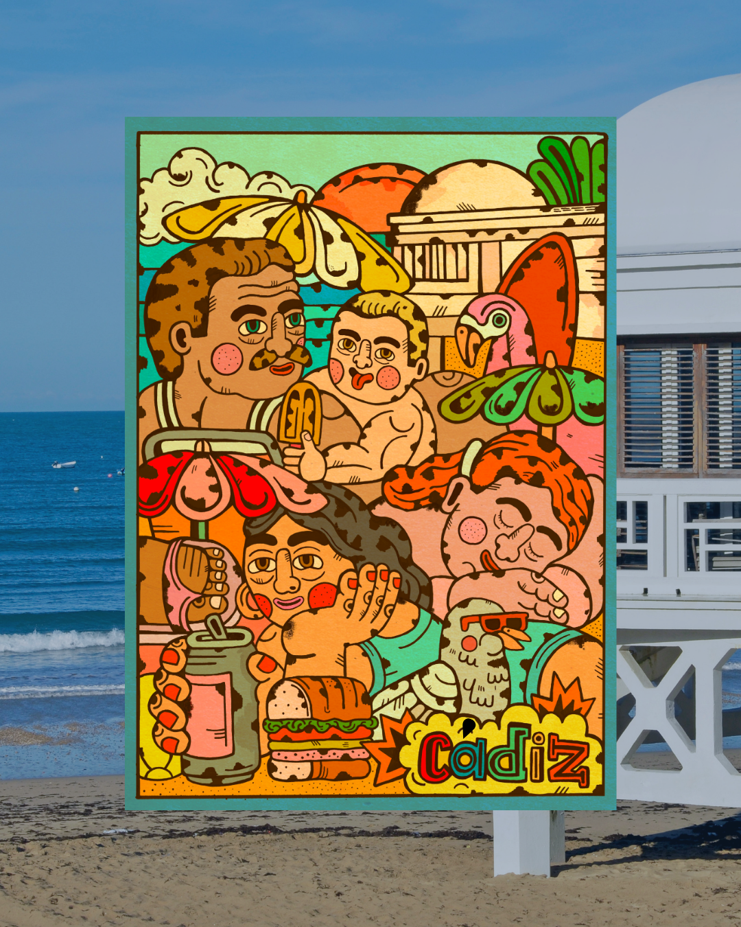 Lámina Cádiz Percales x La Vecina