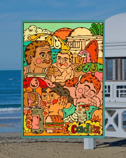 Lámina Cádiz Percales x La Vecina