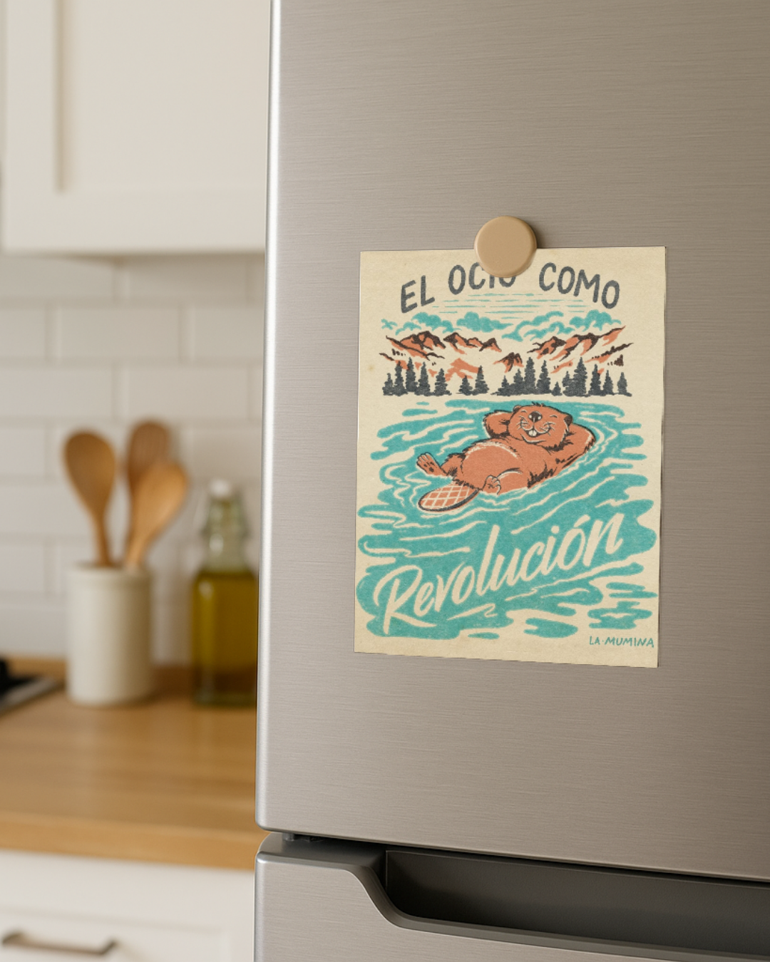 Lámina El ocio como Revolución - Castor