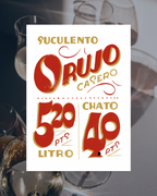 Lámina Suculento orujo casero