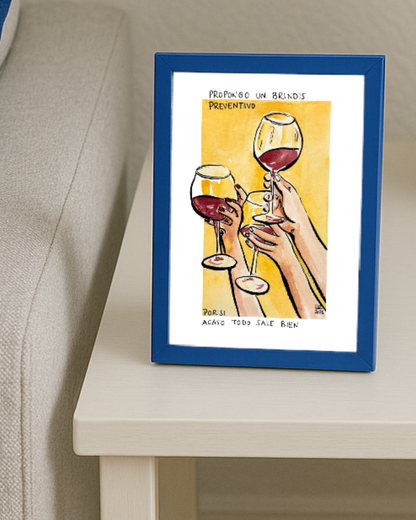 Lámina Brindis preventivo