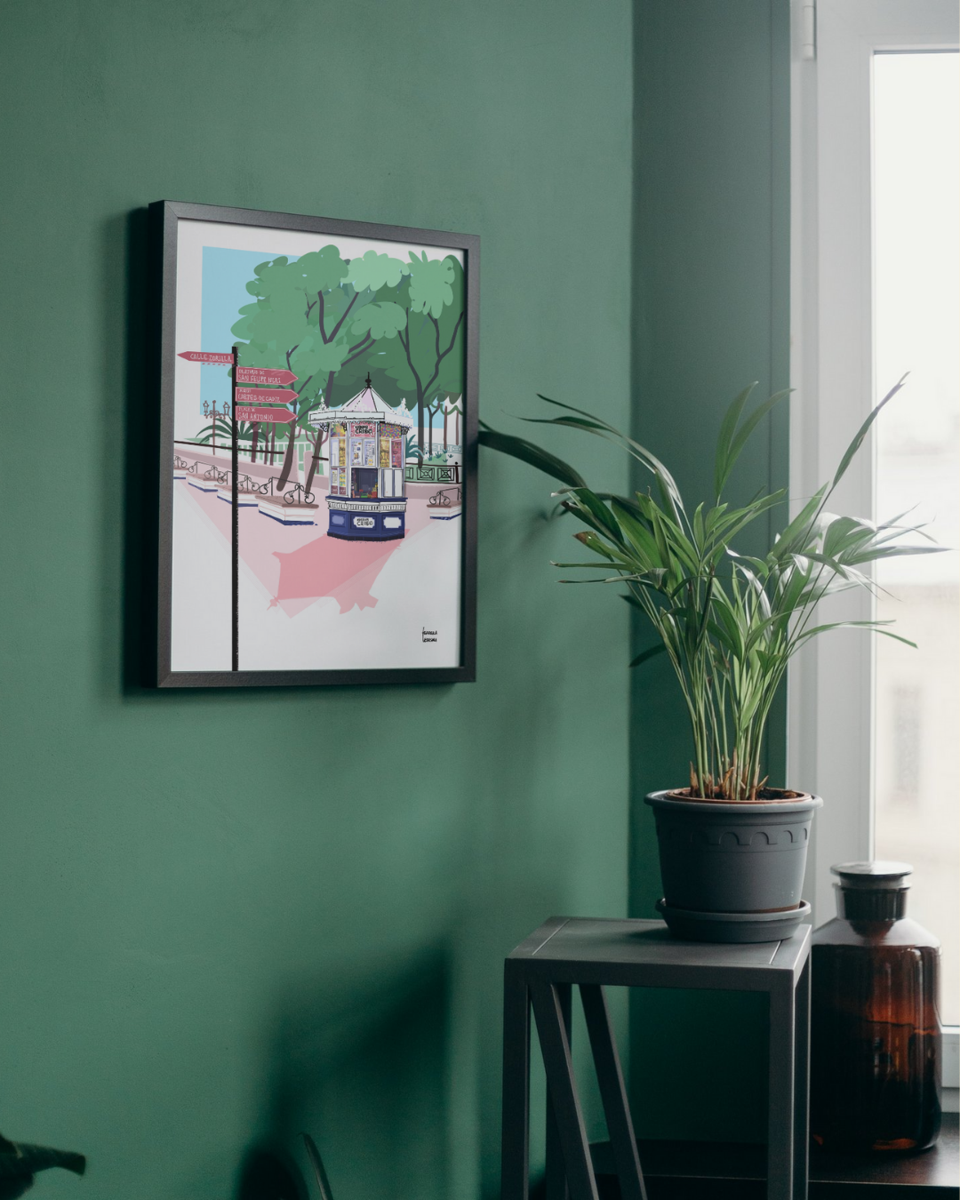 Lámina Kiosco - Cádiz