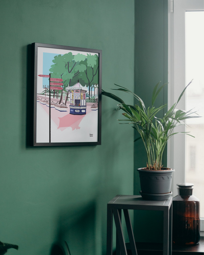 Lámina Kiosco - Cádiz