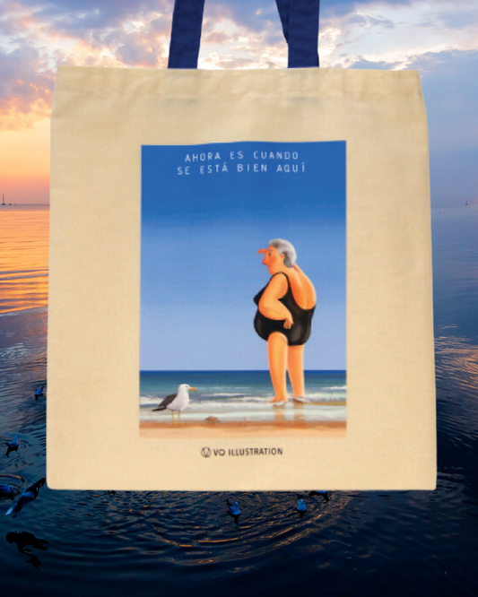 Grandma Totebag - Now's When It's Good Here