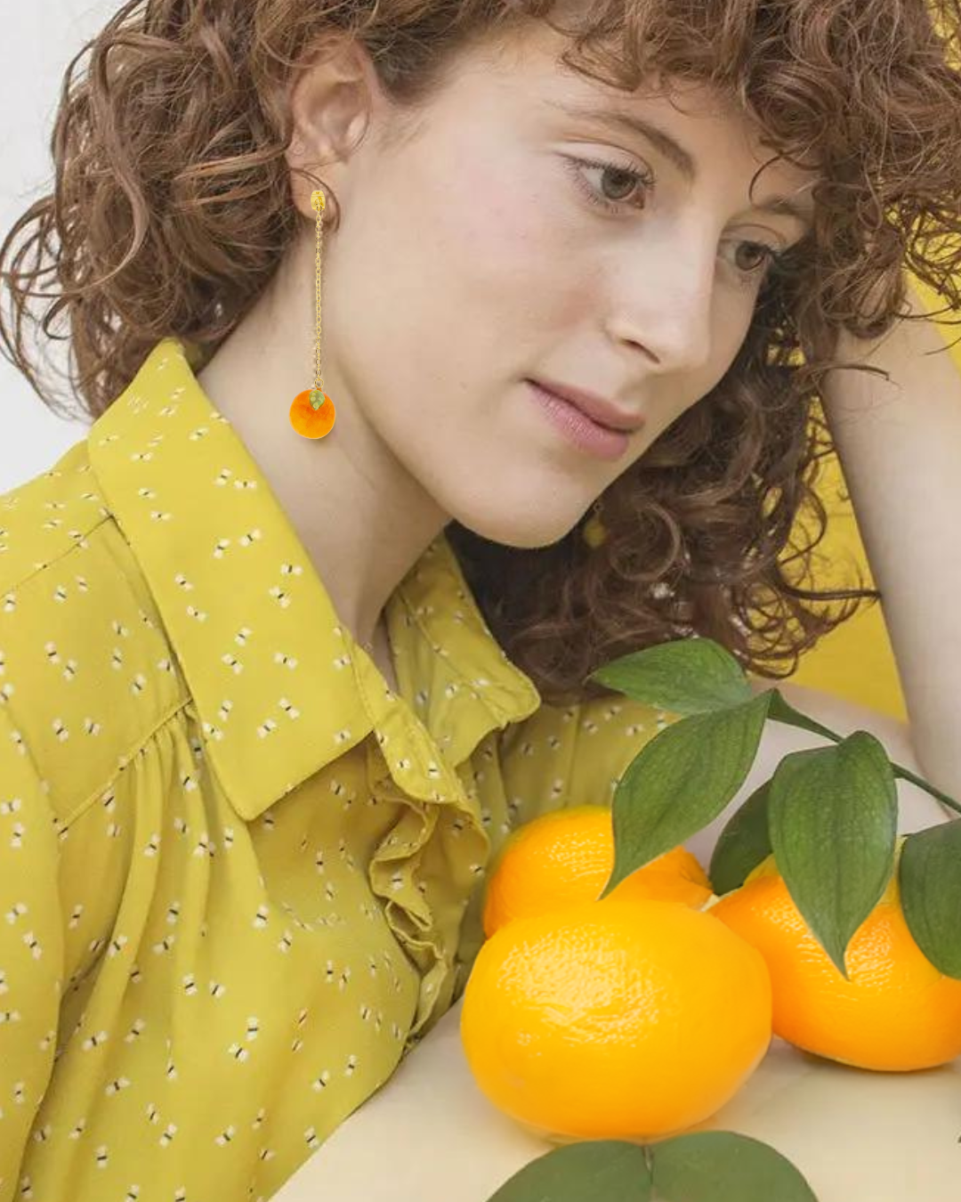 Pendientes Naranjas