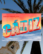Lámina Greetings from Cádiz