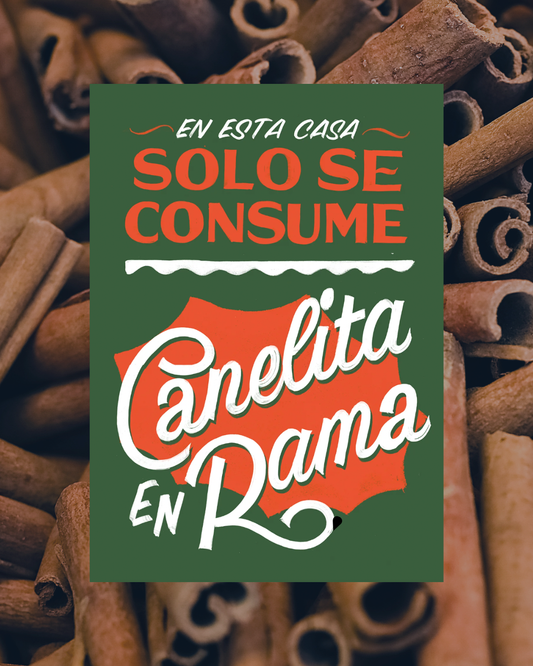 Lámina En esta casa Canelita en Rama