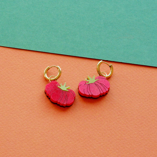 Pendientes Tomate de Conil