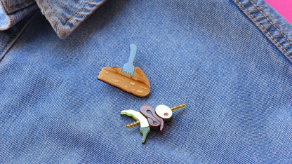 Pin Gilda aceituna, anchoa, guindilla pincho