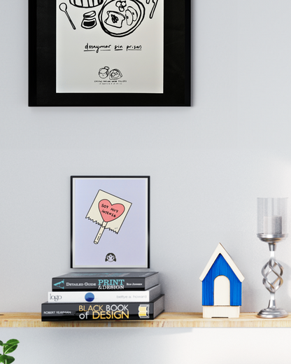 Art Print I am very intense - Sorry not sorry