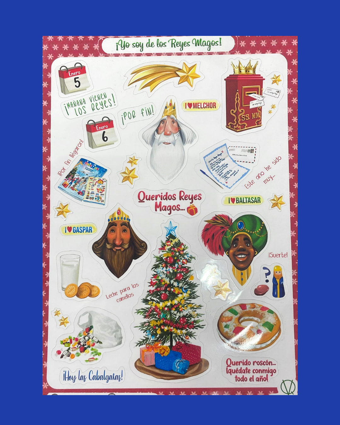 Stickers I am from the Three Wise Men