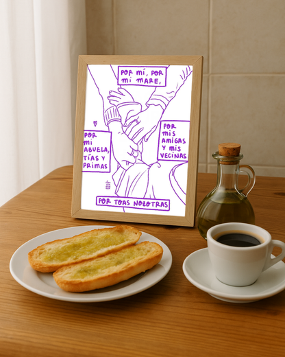 Lámina Por toas nozotras 8M