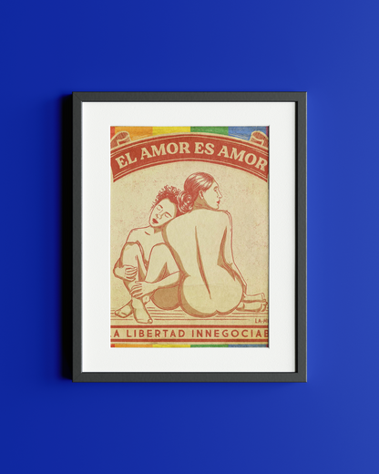 Art Print Love is love