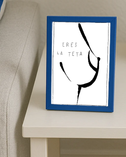 Lámina Eres la teta