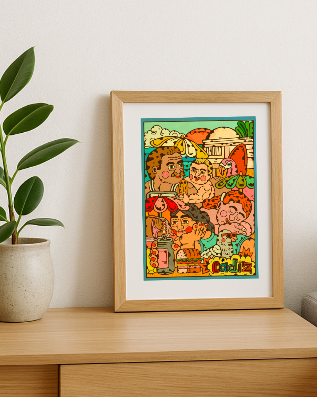 Lámina Cádiz Percales x La Vecina