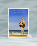 Lámina Abuela - Ahora es cuando se está bien aquí