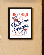 Lámina Días de agua Taberna Fragua